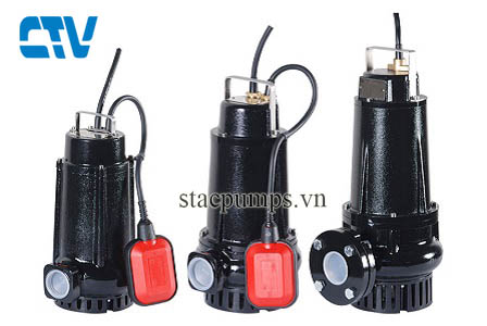 Bơm chìm nước thải STAC Italy chiết khấu cao, giá đại lý