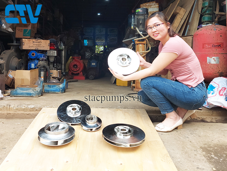 Cánh máy bơm, Gia công cánh bơm nước theo yêu cầu kỹ thuật