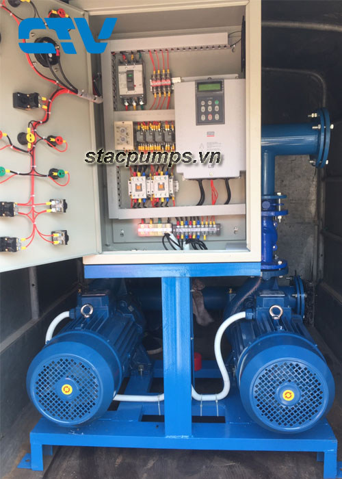Lắp đặt hệ thống máy bơm tăng áp Stac