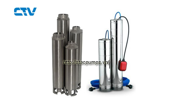 Máy bơm chìm giếng khoan Stac chiết khấu cao cho khách hàng