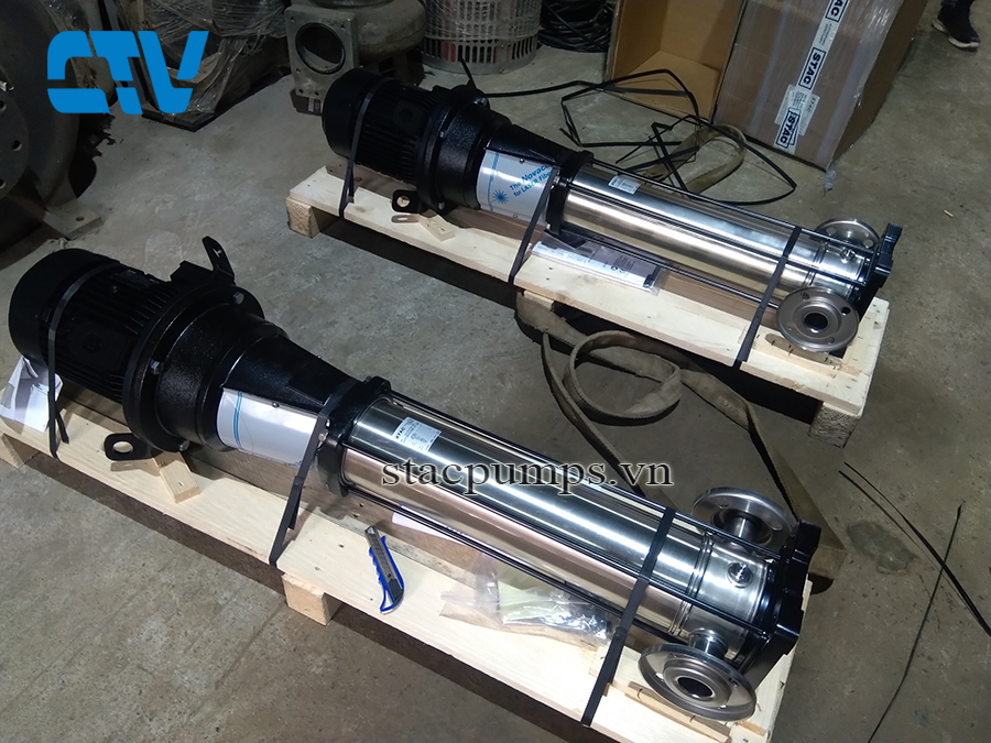 CTV - Cung cấp máy bơm nước trục đứng Stac Italy chuẩn hàng chính hãng